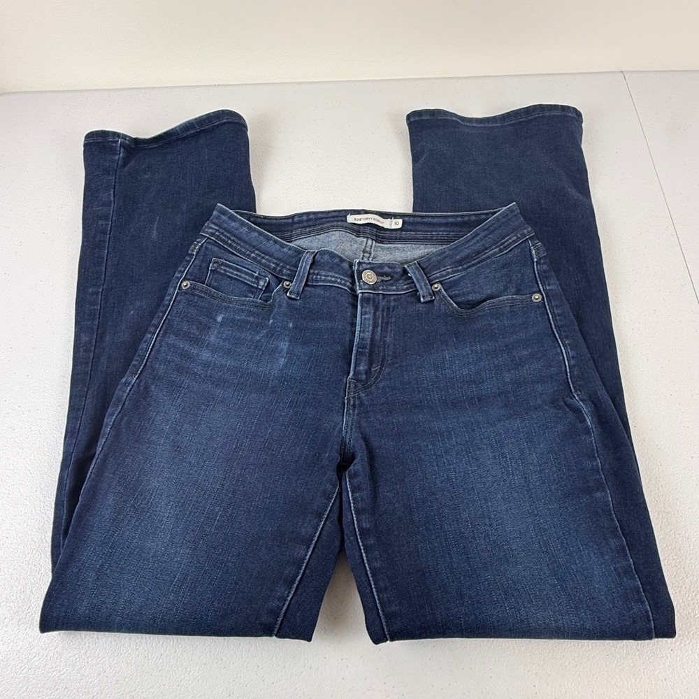 Levis 529 Curvy Bootcut Jeans Women's 10 Dark Indigo Wash Stretch Denim 5-Pocket